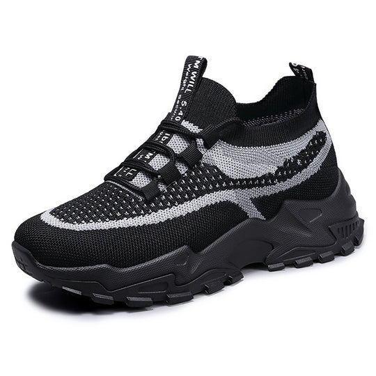 Herren nan gestrickter Sockensneaker mit elastischem Schlupfdesign und profiliertem Trail-Plateau Shop Nory