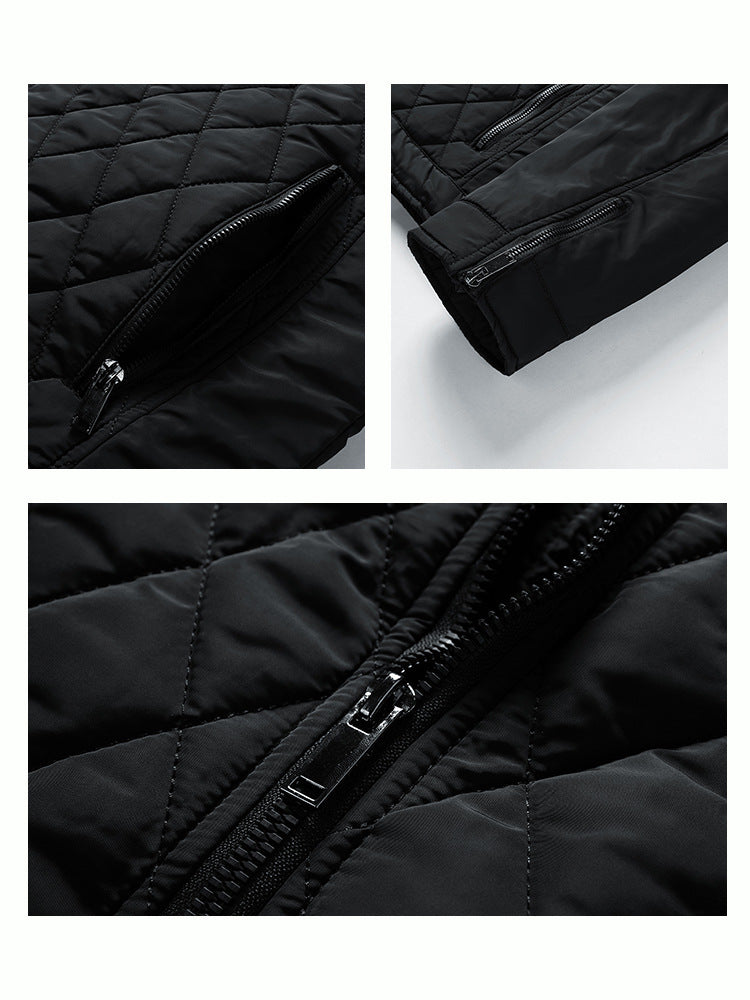 Herren Steppjacke mit Thermofutter und Stehkragen Shop Nory