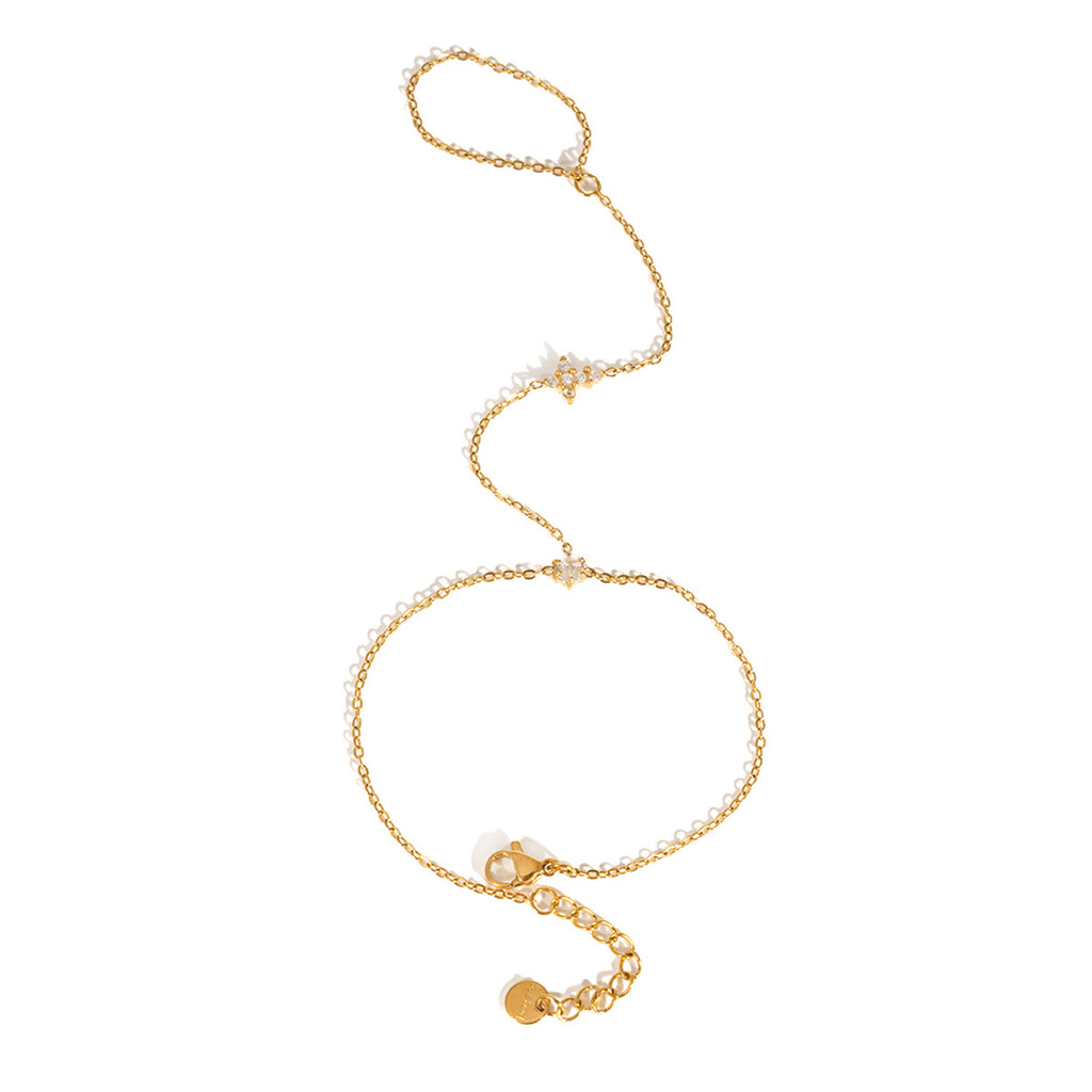 Damen Fußkettchen mit anpassbarem Verlängerungselement und hypoallergenem Edelstahl Shop Nory