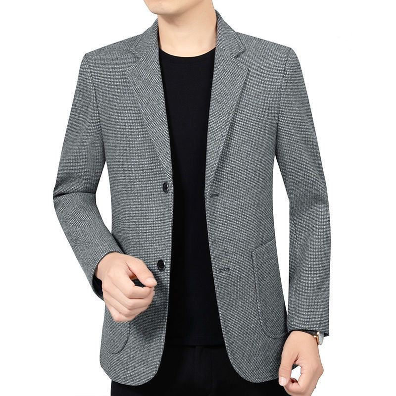 Herren Slim Fit Sakko mit feiner Struktur und klassischer Knopfleiste Shop Nory