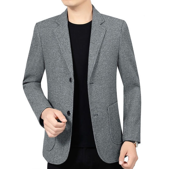 Herren Slim Fit Sakko mit feiner Struktur und klassischer Knopfleiste Shop Nory