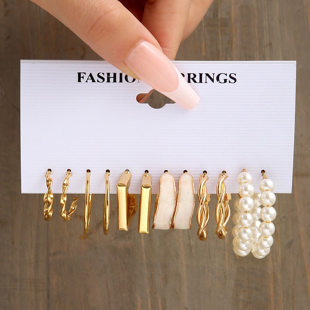 Damen Ohrringe Set mit stilvollen und vielseitigen Designs Shop Nory