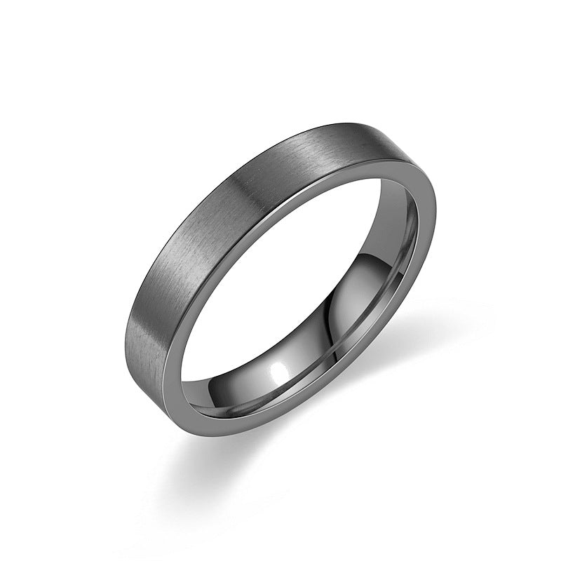 Herren Trauring mit elegantem, matter Oberfläche und minimalistischer Form Shop Nory