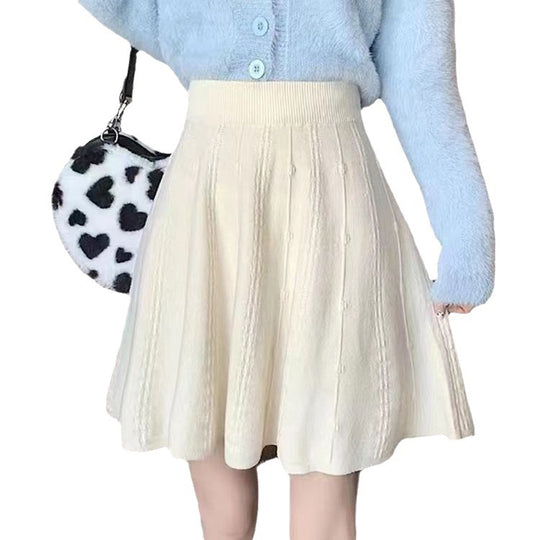 Damen Eleganter und luftiger A-Linien Rock Shop Nory