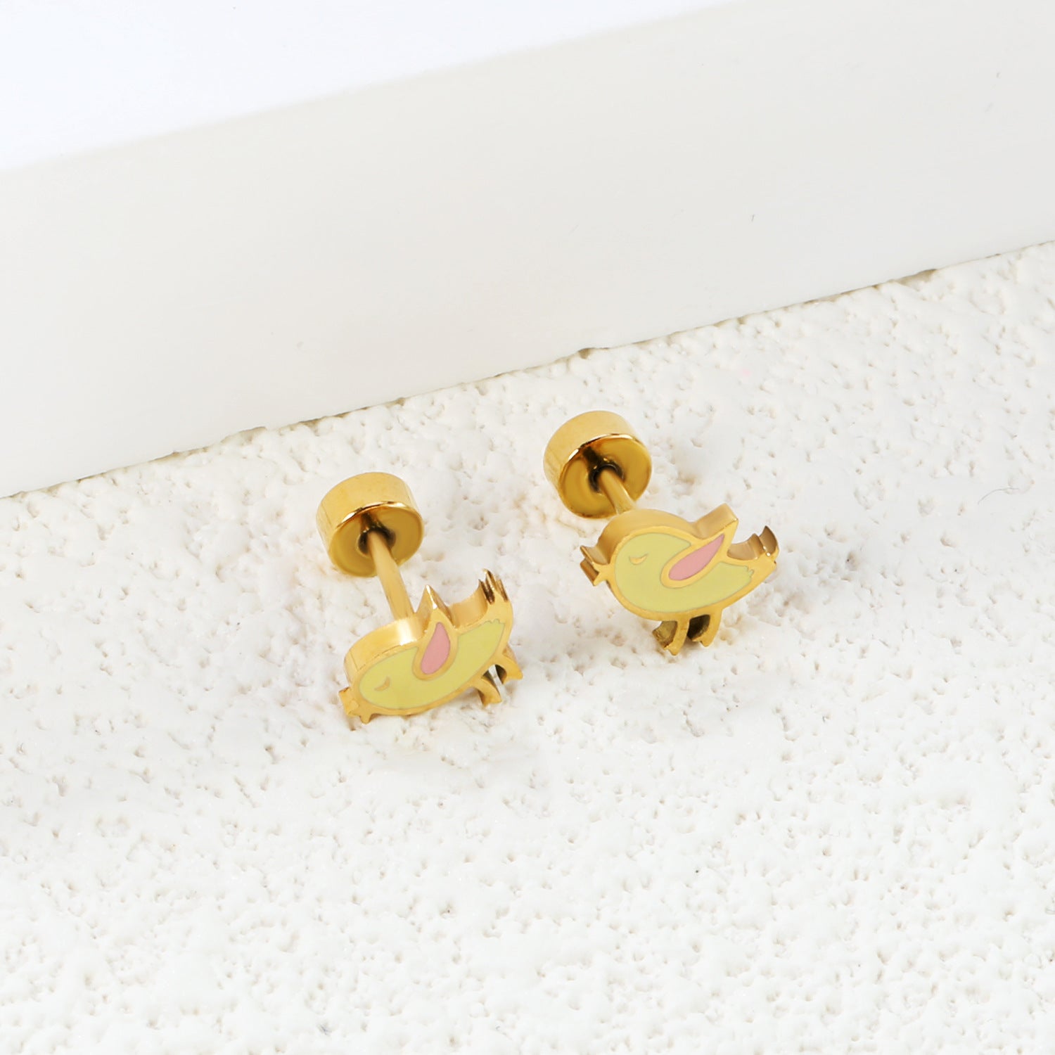 Damen Ohrstecker mit verspieltem Vogel-Design aus hochwertigem Edelstahl Shop Nory