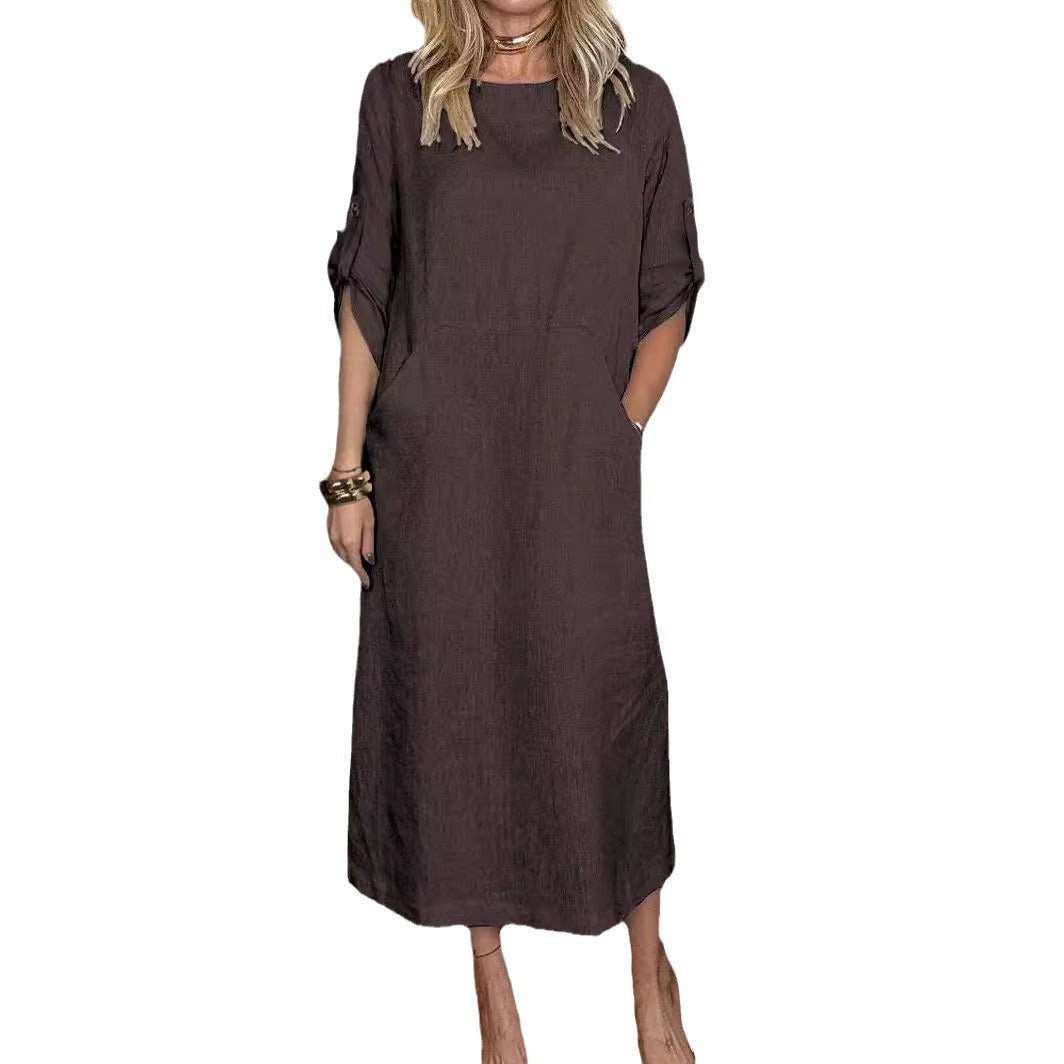 Damen Leichte Sommerkleid