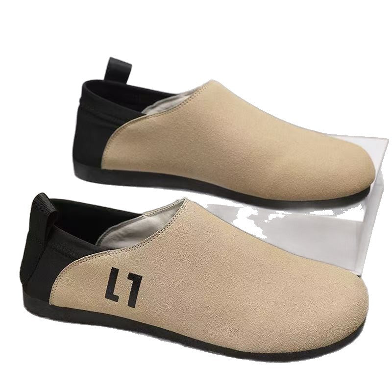 Herren Leichter Slip-On-Freizeitschuh mit elastischem Fersenriegel und flexibler Gummilaufsohle Shop Nory
