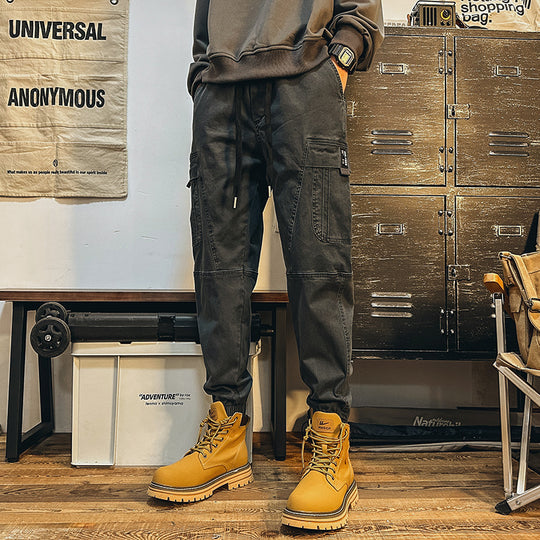Herren Cargohose im urbanen Utility‑Stil mit elastischem Bund und Bündchen Shop Nory