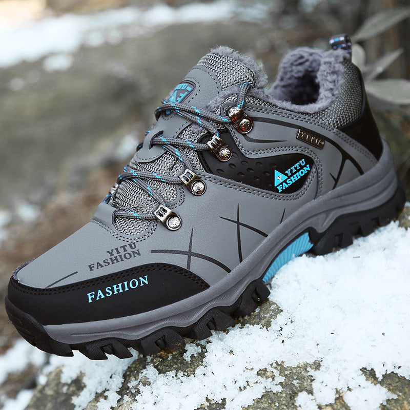 Herren Multifunktionale Outdoor-Schuhe mit rutschfester Sohle und isolierender Innenausstattung