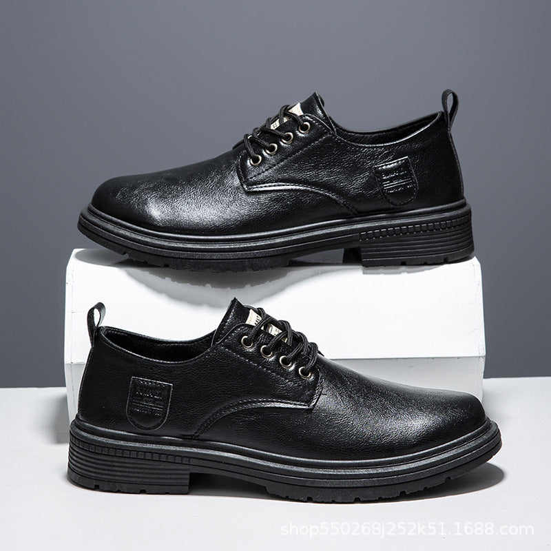 Damen Klassische Lederschuhe mit rutschfester Sohle und elegantem Design