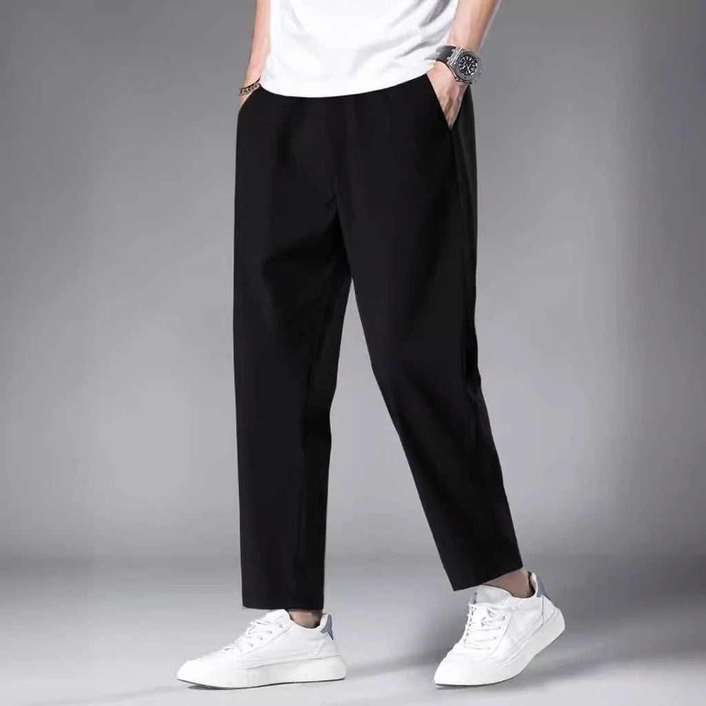 Herren elegante Relaxed-Fit Hose
