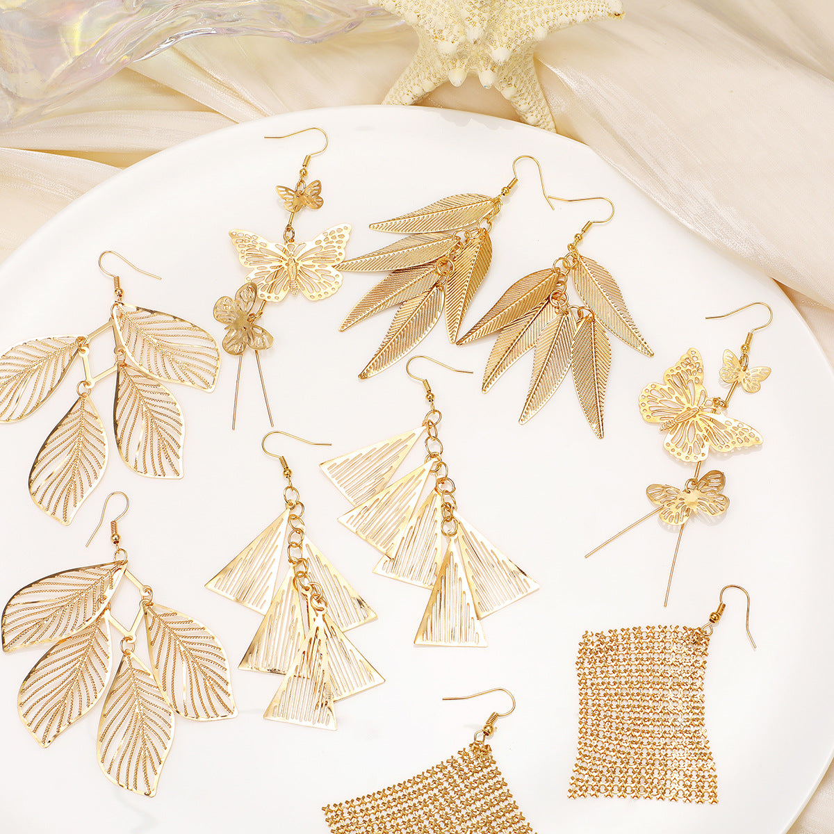 Damen Ohrringe-Set mit vielfältigen, modernen Designs Shop Nory