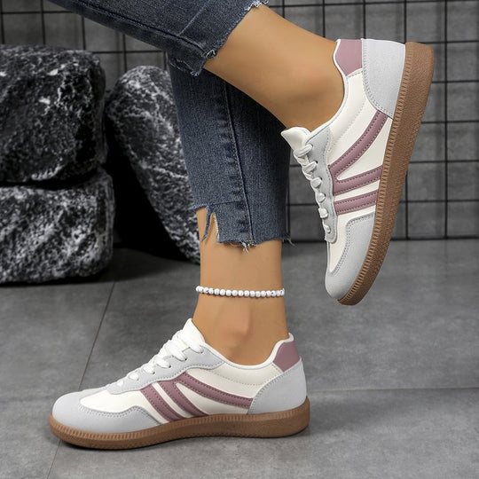 Damen Retro-Sneaker mit Gummisohle, leichtem Textilfutter und Komfortfußbett Shop Nory