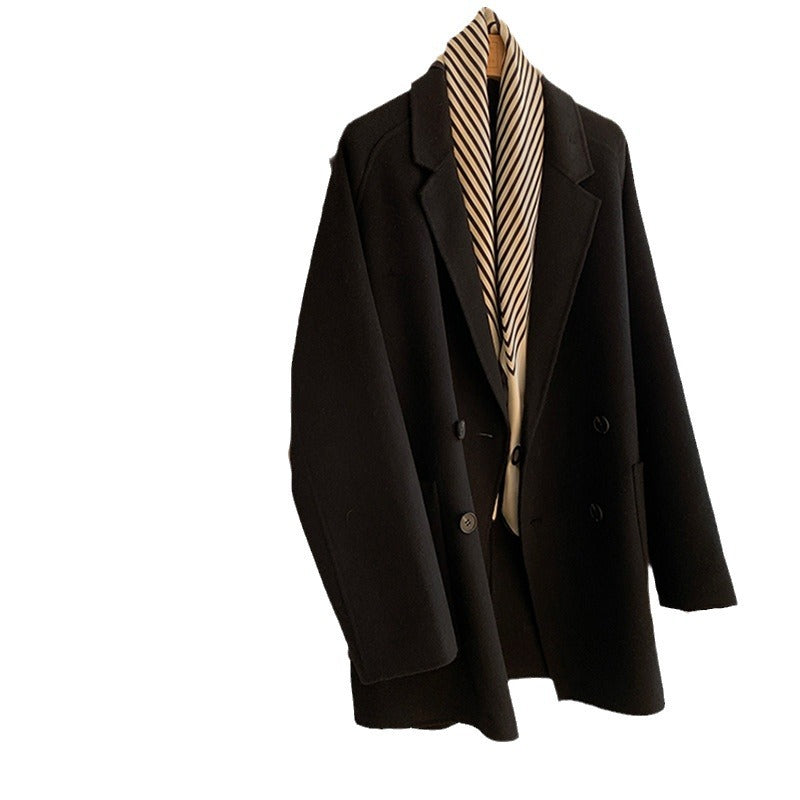 Damen Oversized Mantel mit Taillengürtel Shop Nory