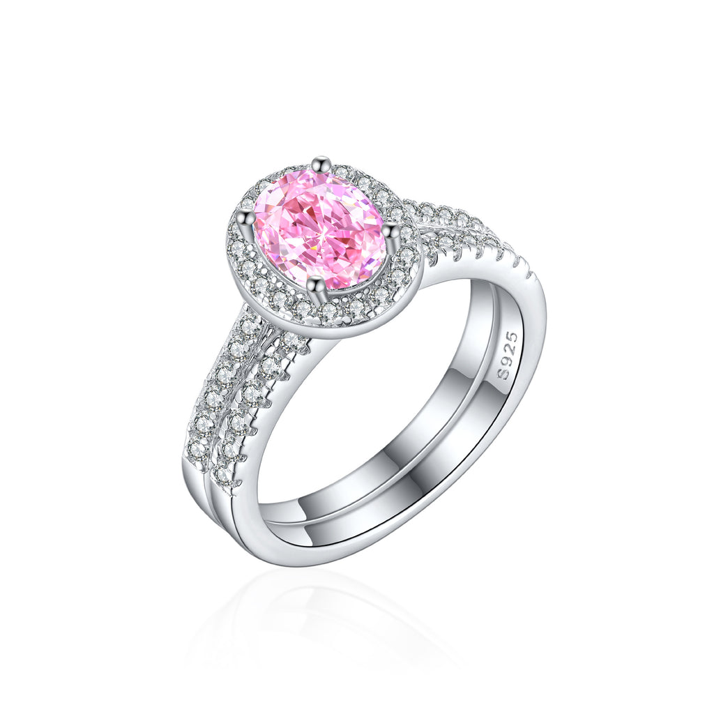 Damen Verlobungsring mit kunstvollem Floraldesign und funkelndem Zirkonia-Besatz Shop Nory