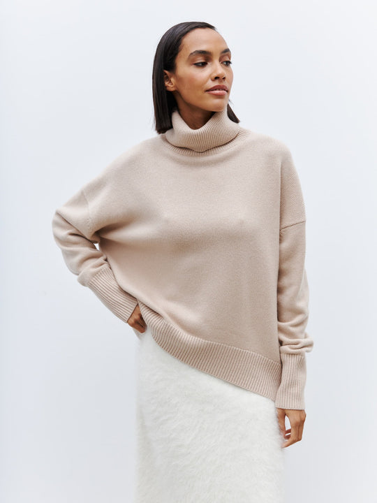 Damen Turtleneck-Pullover Shop Nory