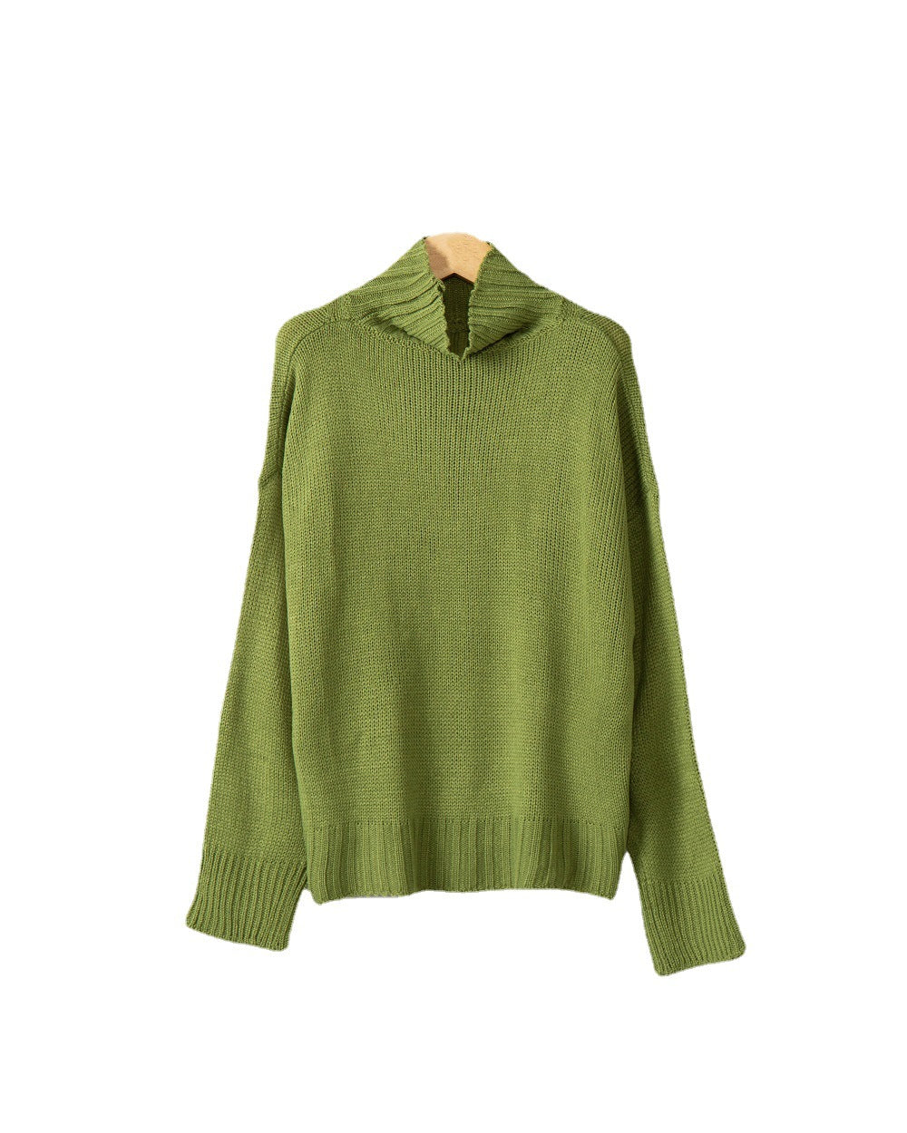Damen Rollkragen-Pullover aus Grobstrick mit Oversize-Schnitt Shop Nory