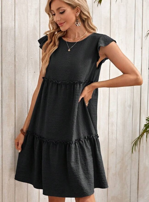 Damen lässiges Sommerkleid Shopnory