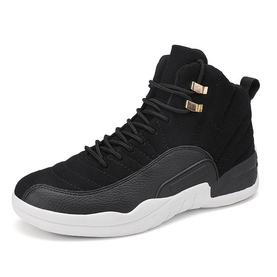 Herren High-Top Basketball-Sneaker mit gepolstertem Knöchelkragen und rutschfester Gummisohle Shopy Nory