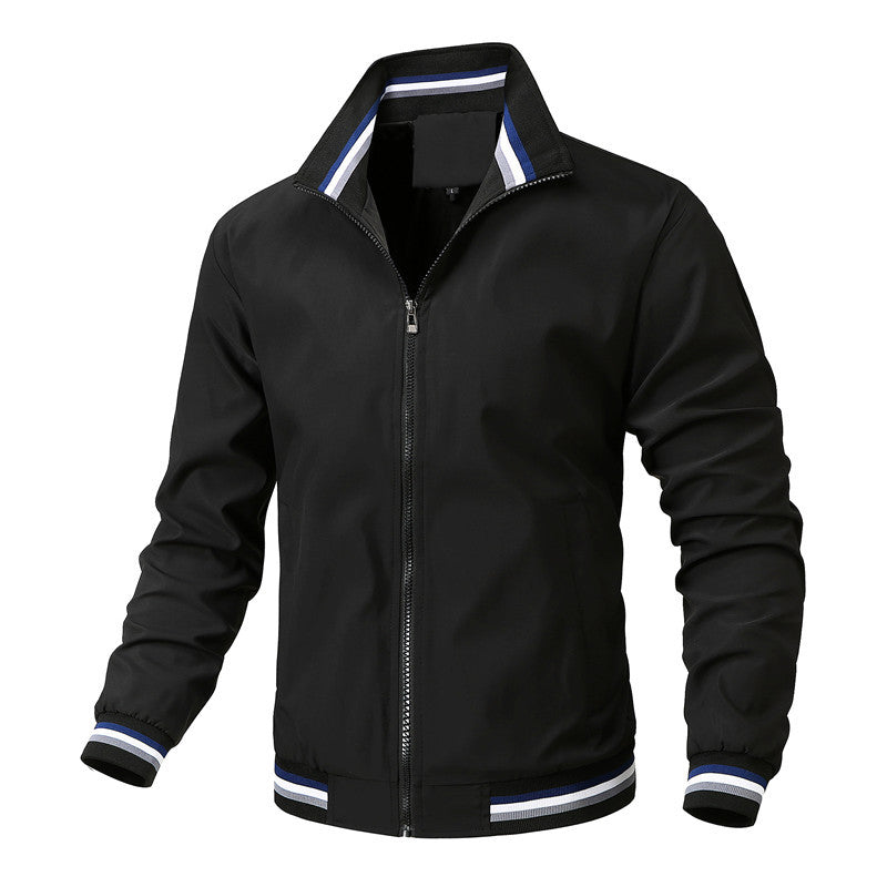 Herren Elegante Sportjacke mit hohem Kragen Shop Nory
