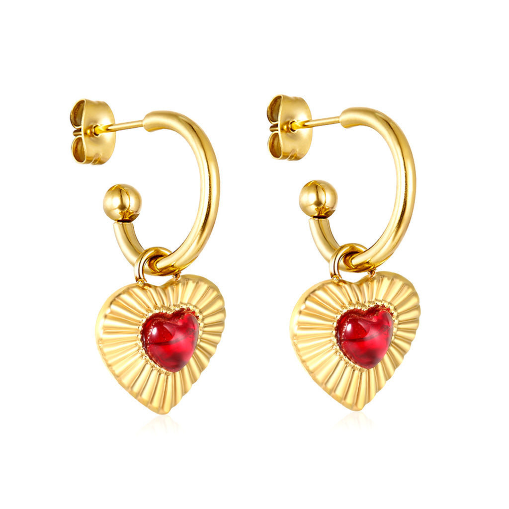 Damen Ohrhänger mit funkelnden Kristallen und elegantem Design Shop Nory