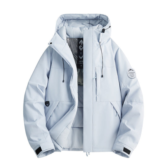 Damen Wattierte Winterjacke mit Kapuze, wasserabweisend und winddicht Shop Nory