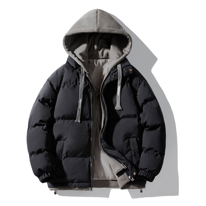 Herren Wattierte Steppjacke mit integriertem Kapuzen-Layer und winddichter Außenhülle Shop Nory