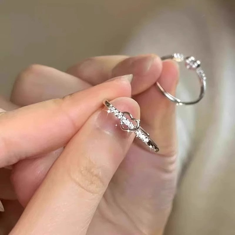 Damen filigraner Ring mit kunstvollem Zirkonia-Akzent Shop Nory