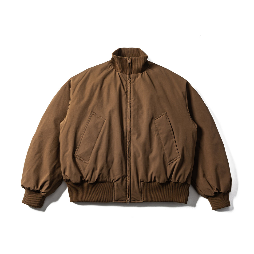 Herren Boxy wattierter Kurzblouson mit Rippenkragen und ergonomischen Eingrifftaschen Shop Nory