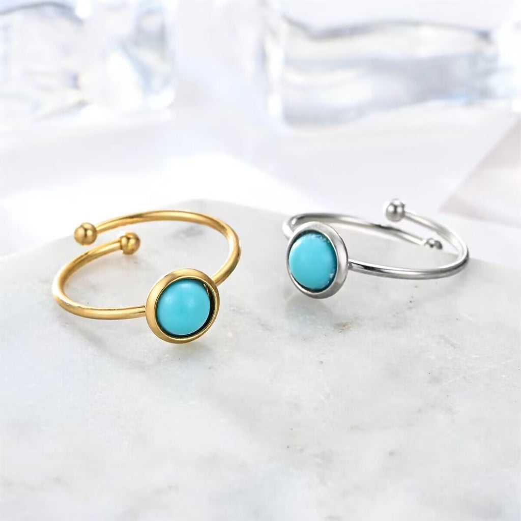 Damen Offener Ring mit elegantem Perlendesign Shop Nory