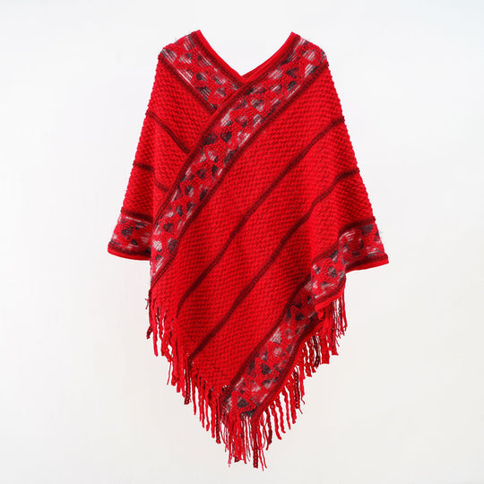 Damen Oversize-Strickumhang mit strukturierter Waffelstrick-Optik und Zopfbordüre Shop Nory