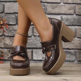 Damen elegante Clogs mit hohem Absatz