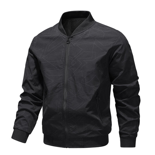 Herren Modische Bomberjacke mit Struktur Shop Nory