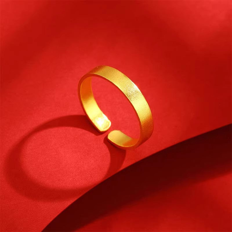Damen minimalistischer Bandring aus hochwertigem Edelstahl Shop Nory