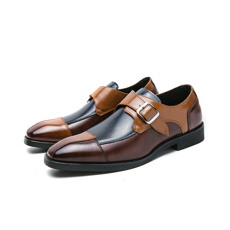 Herren Elegante Mokassins mit modischem Doppel-Monks-Design