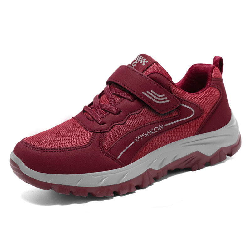 Damen nan robuster Trailwalking-Sneaker mit Klettverschluss, gepolstertem Fersenhalt und stoßdämpfender Profilsohle Shop Nory