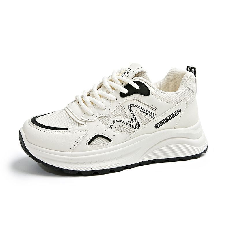 Damen City‑Chunky‑Sneaker mit skulpturierter Plateausohle, Mesh‑Einsätzen und gepolstertem Komfortkragen Shop Nory