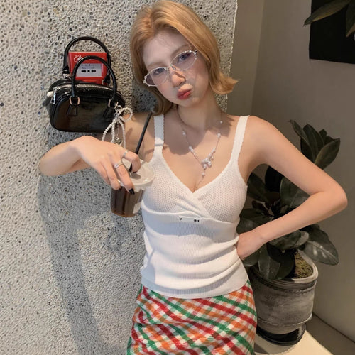 Damen Elegantes und atmungsaktives gehäkeltes Top Shop Nory