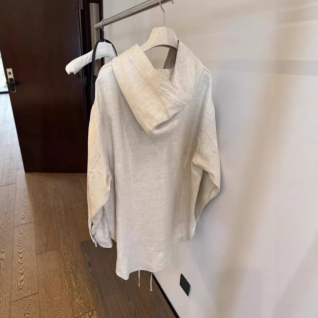 Damen Leichte Übergangsjacke mit Kapuze Shop Nory
