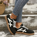 Damen Sneakers im sportlichen Retro-Design mit rutschfester Sohle