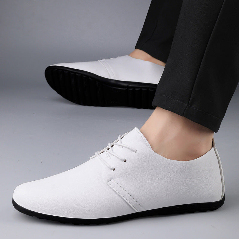 Damen Elegante Schnürschuhe aus hochwertigem Leder mit rutschfester Sohle