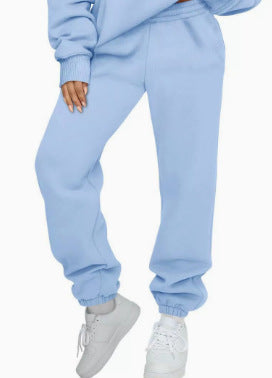 Damen nan locker sitzende Jogginghose mit hohem Komfortbund, verstellbarem Kordelzug und tiefen Seitentaschen Shop Nory