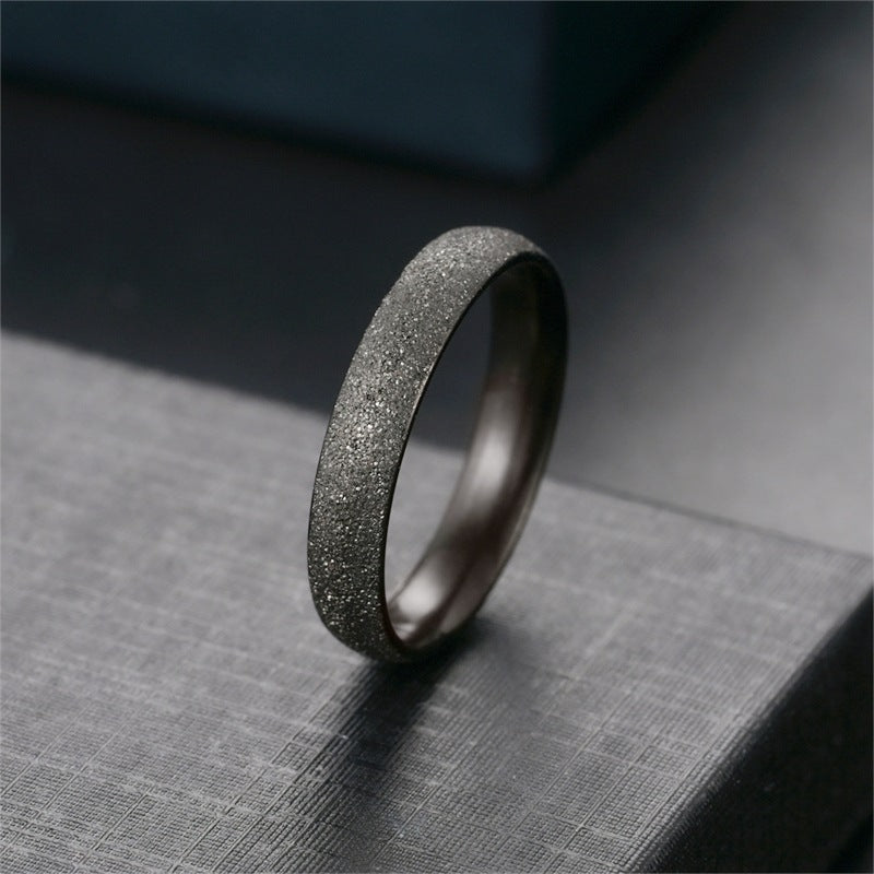 Herren Ring mit funkelndem, strukturiertem Oberflächenfinish Shop Nory