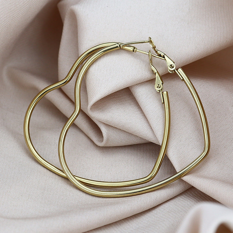 Damen Stylische Metallohrringe Shop Nory