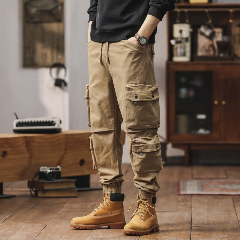 Herren Cargohose mit multifunktionalen Pattentaschen und elastischem Saum Shop Nory