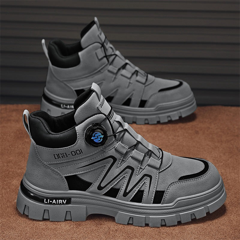Herren robuste und funktionale Wanderschuhe mit antirutsch Sohle