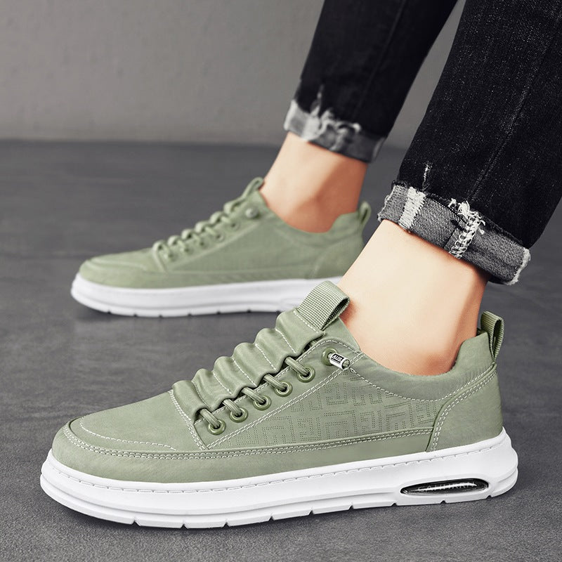 Herren Leichte Sneaker mit niedrigem Schnitt, geprägtem Muster, luftgepolsterter Sohle und gepolstertem Einstieg Shopy Nory