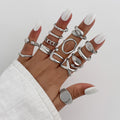 Damen modische Ringe Shop Nory