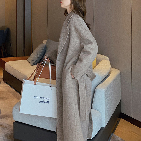 Damen Elegante und lässige Oversized-Wolljacke Shop Nory
