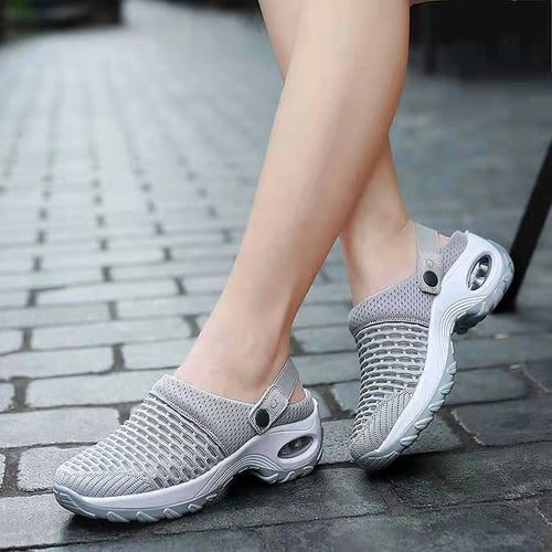Damen Atmungsaktiver Mesh-Sportclog mit verstellbarem Fersenriemen und Luftdämpfung Shop Nory